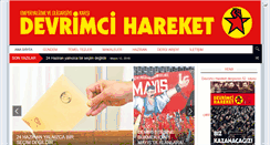 Desktop Screenshot of devrimcihareket.org