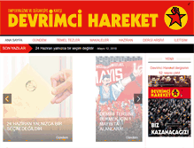Tablet Screenshot of devrimcihareket.org